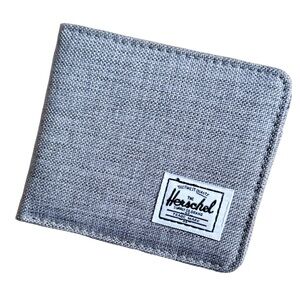 Herschel Supply Wallet Gray With Striped Interior Classic Functional Retro